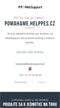 Mobile Screenshot of pomahame.helppes.cz